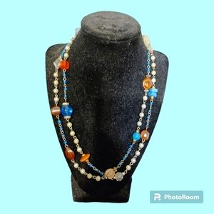 Vintage wrap necklace